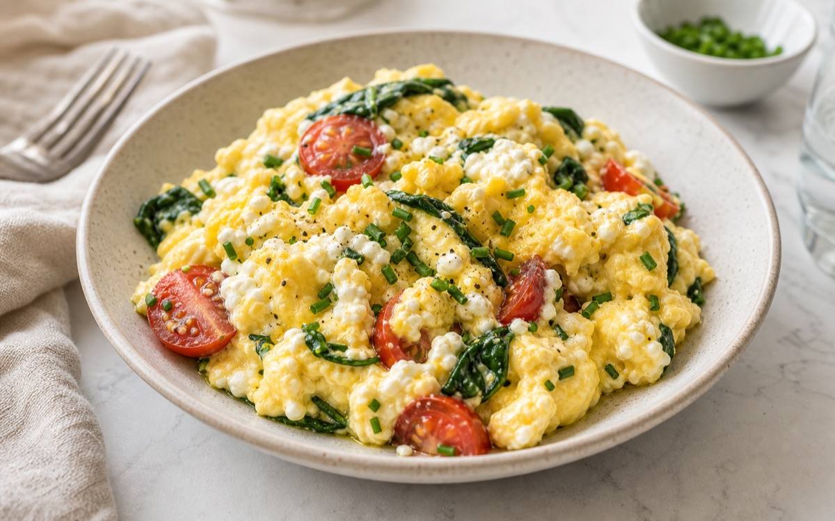 Cottage Cheese Scramble