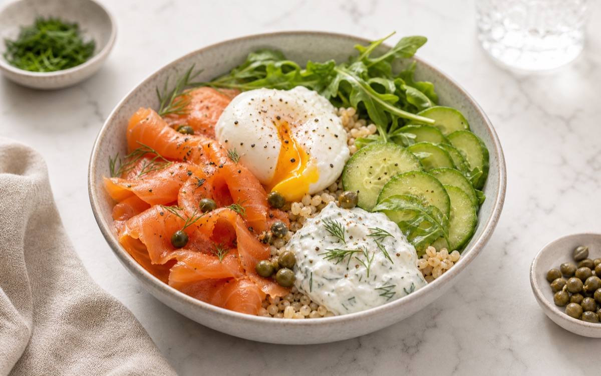 Smoked Salmon Breakfast Bowl