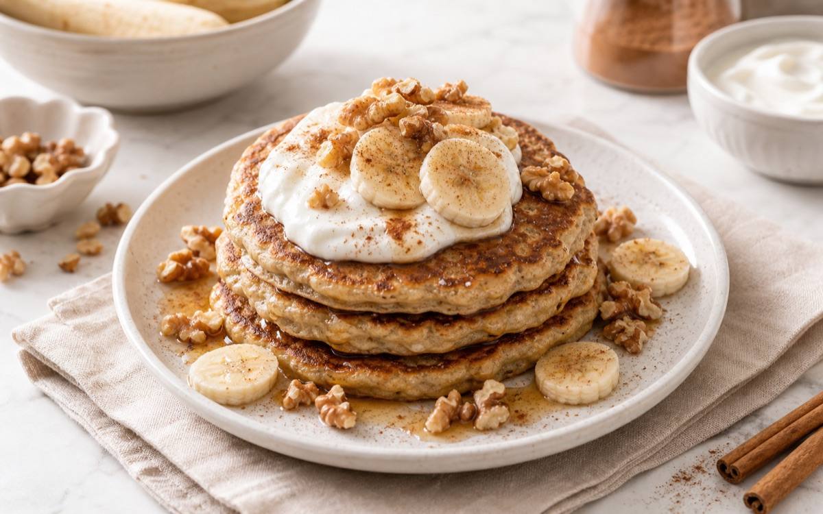 Protein Banana Pancakes