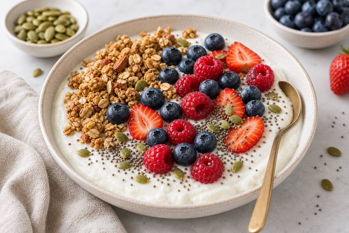 Vanilla Protein Yogurt Bowl