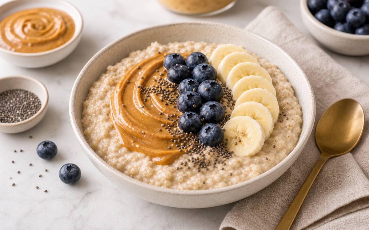 Peanut Butter Protein Oats