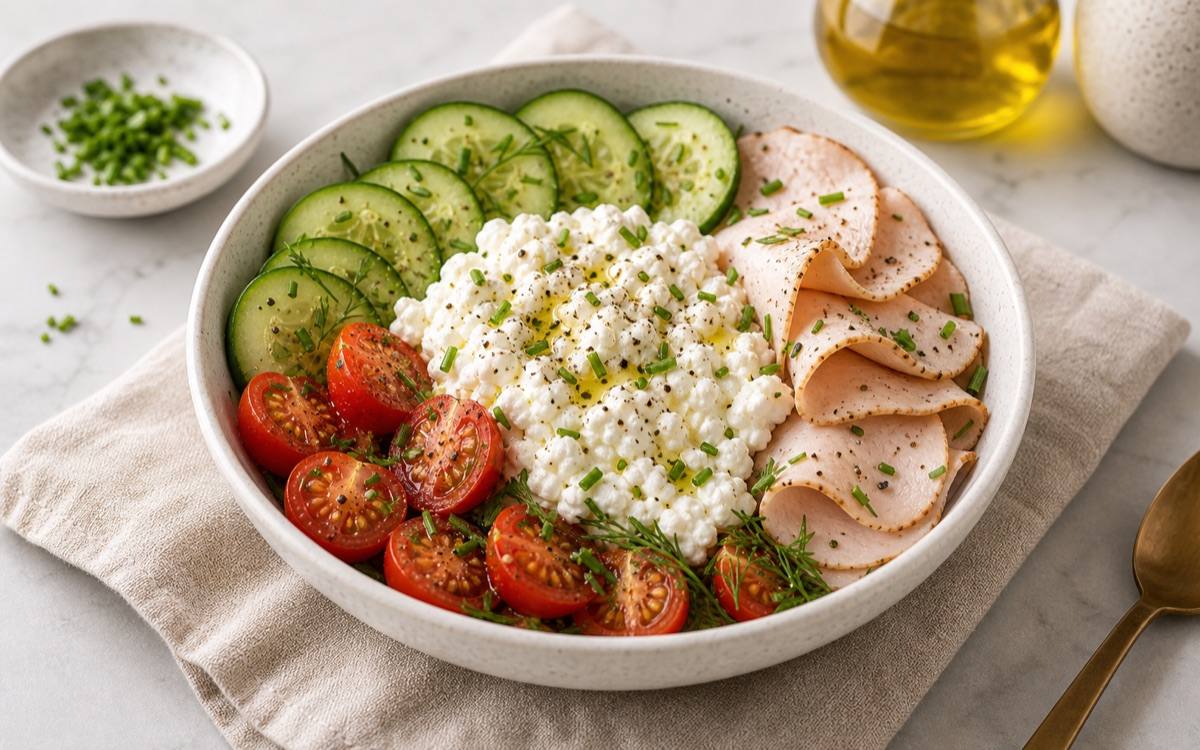 Cottage Cheese Breakfast Bowl