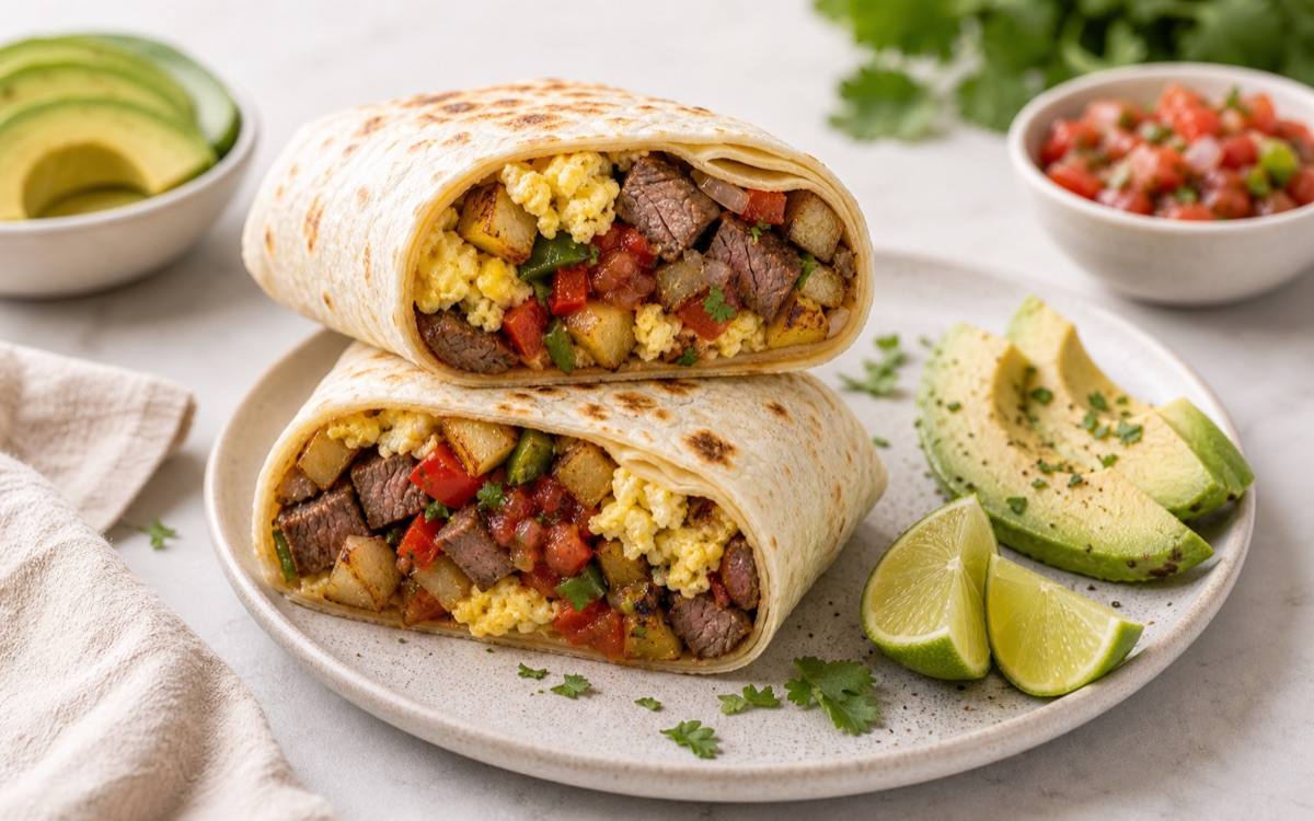 Steak Breakfast Burrito