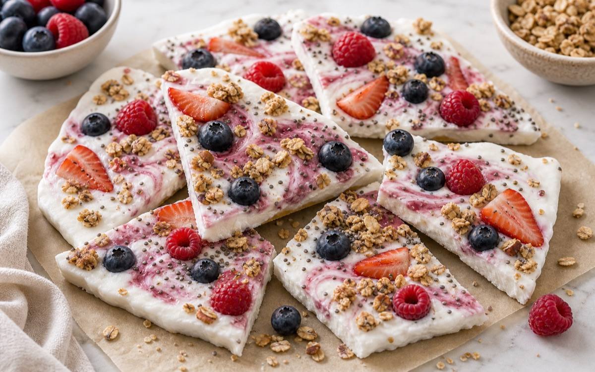 Protein Yogurt Breakfast Bark
