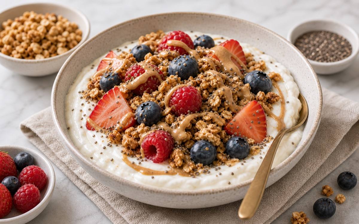 Protein Granola Yogurt Bowl