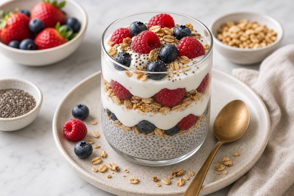 Chia Seed Yogurt Parfait